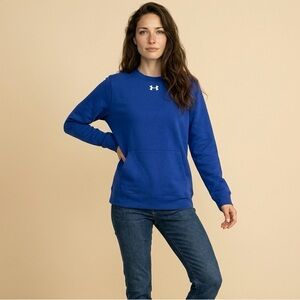 Under Armour Royal Blue Crewneck Pullover Sweatshirt